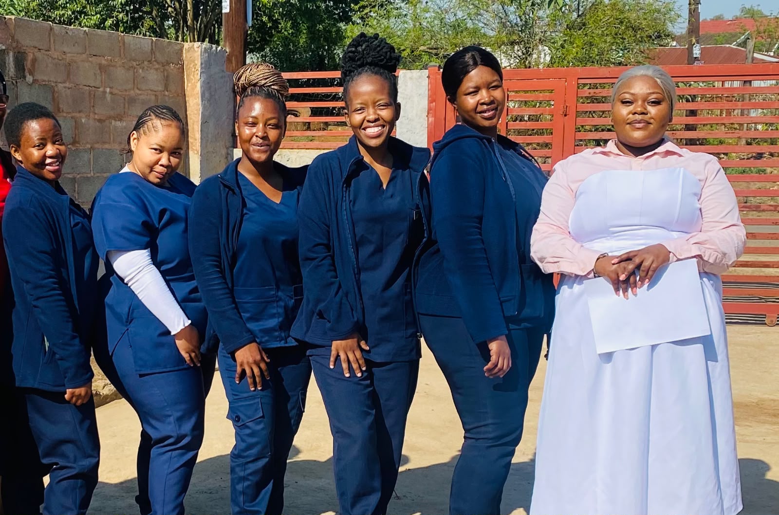 Luleka Cares team of caregivers